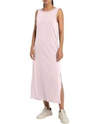 Replay - Kleid Kurzarm aus Baumwolle - Lyst