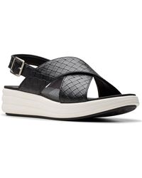 Clarks - Drift Sun Wedge Sandal - Lyst