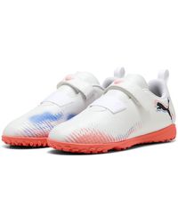 PUMA - Future 8 Play V Tt Jr White- Bl Unisex-kind Schoenen - Lyst