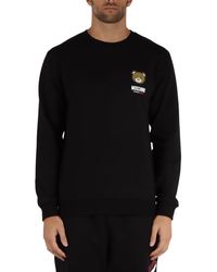 Moschino - Felpa uomo girocollo nero E25MO04 V1A1788 4413 0555 L - Lyst