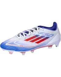 adidas - Fussballschuhe F50 ELITE FG Ftwr White/Solar Red/Lucid Blue 47 1/3 - Lyst