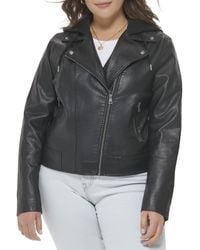 Levi's - Faux Leather Classic Motorcycle Jacket - Lyst