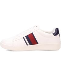 Ben Sherman - , Hampton Stripe Sneaker Red/navy/white - Lyst