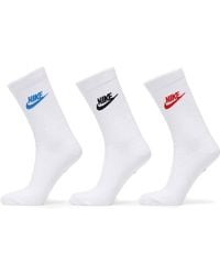 Nike - 9 paia di calzini sportivi – bianco/nero/multicolore – Sportswear Everyday Essential CREW calzini 34/38/42/46/50 – - Lyst