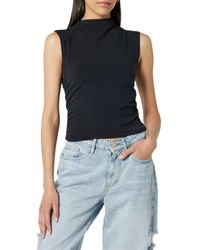 The Drop - Raylen Sleeveless Ruched Top Shirt - Lyst