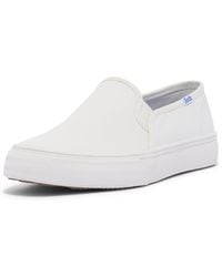 Keds - Double Decker Leather Slip On Shoe - Lyst