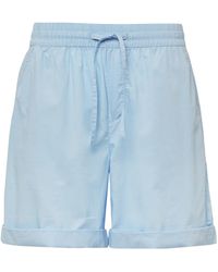 S.oliver - Leichte Relaxed-Fit-Shorts aus Baumwollmix hellblau 38 - Lyst