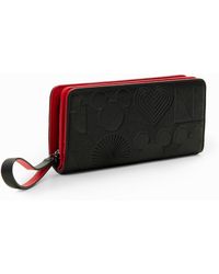 Desigual - L Mickey Mouse Wallet - Lyst