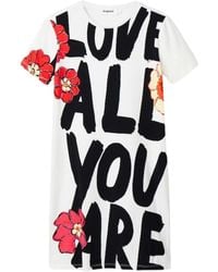 Desigual - Knit Dress Short Sleeve - Lyst