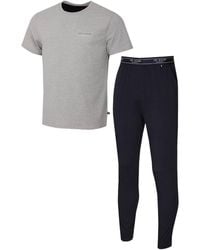 Ted Baker - Light Grey/navy - Lyst