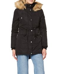 Superdry Ashley Everest Parka - Schwarz