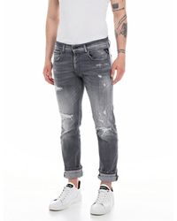 Replay - Jeans Grover Straight-Fit Bio - Lyst