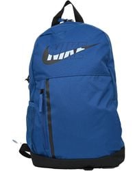 Nike - Do6737-010 Y Nk Elmntl Bkpk-gfx Su22 Sports Backpack Blue And Black - Lyst
