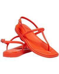 Crocs™ - Miami Thong Sandal (Lava) Sandals - Lyst