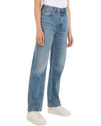 Tommy Hilfiger - Jeans Relaxed Straight High Waist - Lyst