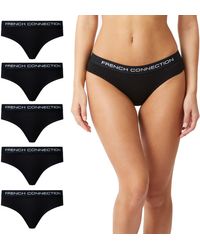 French Connection - 's Underwear Briefs – Pack Of 5 – Cotton Underwear Knickers For – Soft And - Lyst