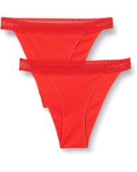 Sloggi - Go Ribbed Tanga C2p Briefs - Lyst