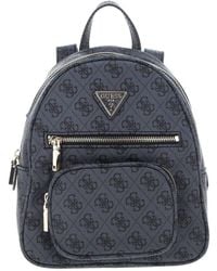 Guess - Eco Elements Small Backpack Coal Logo - Lyst