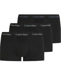 Calvin Klein - 3P Low Rise Trunk - Lyst