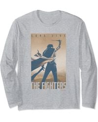 Dune - Part Two Paul Atreides Long Live The Fighters Portrait Long Sleeve T-shirt - Lyst