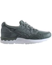 Asics - Gel Lyte V Lace-up Green Synthetic S Trainers H731y_8181 - Lyst