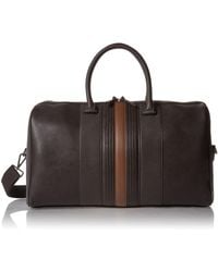 Ted Baker - Evyday-striped Pu Holdall - Lyst