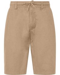 S.oliver - Canvas Bermuda mit Tunnelzug - Lyst