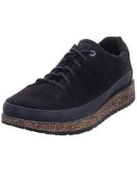 Birkenstock - Honnef Low Suede Leather Black Shoes 5 Uk - Lyst