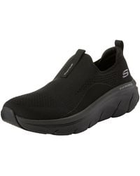 Skechers - , D'LUX Walker 2.0 Bold State Donna, Black Knit/Gunmetal Trim, 40 EU - Lyst