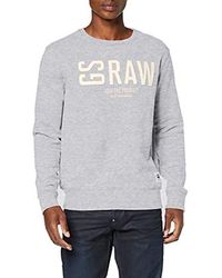 G-STAR RAW Salant Core Round Neck Sudadera para Hombre