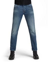 G-Star RAW - 3301 Straight Jeans,faded Riverblue,28w / 32l - Lyst