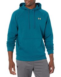 Under Armour - Rival Fleece Mountain Hoodie Sweatshirt, - Lyst