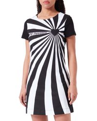 Love Moschino - Short-Sleeved A-line Dress - Lyst