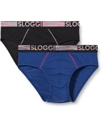 Sloggi - Men Go Abc Natural H Midi C2p Underwear - Lyst
