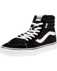 Vans - Filmore Hi Guard Suede Trainers - Lyst