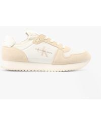 Calvin Klein - Jeans Zapatillas para Hombre Runner Sneaker Sock Laceup de Nailon y Piel Deportivas - Lyst