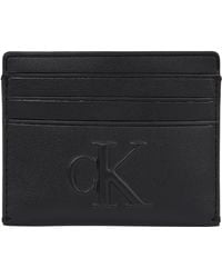 Calvin Klein - Donna Porta Carte Sculpted Cardcase Piccolo - Lyst