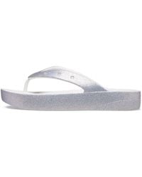 Crocs™ - Classic Flip Flops | Platform Shoes Wedge Sandal - Lyst