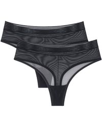 Triumph - Donna Tempting Sheer Highwaist String 2P - Lyst