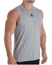 adidas - Climalite Regular Fit Sleeveless T-shirt - Lyst