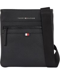 Tommy Hilfiger - Essential Pu Crossover Shoulder Bag Small - Lyst