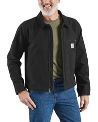 Carhartt - Rugged Flex® Relaxed Fit Duck Detroit Jacket - Lyst