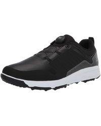 skechers men's torque twist waterproof golf shoe