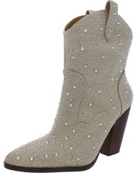 Jessica Simpson - S Jscissely Ankle Bootsq Ankle Boots Gold 9 Medium - Lyst