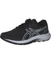 Asics - S Gel Excite 9 Running Shoes Ladies Black White - Lyst