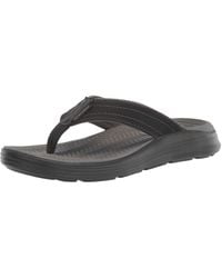 mens skechers flip flops sale