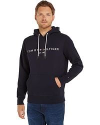 Tommy Hilfiger - Tommy Logo Hoody Mw0mw10752 - Lyst