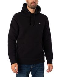 GANT - Reg Shield Hoodie Kapuzenpullover - Lyst