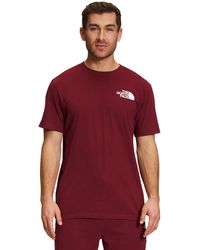 The North Face - Short Sleeve Box Nse Tee - Lyst