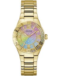 Guess - Orologio Al Quarzo Donna Sangria offerta trendy cod. GW0882L2 - Lyst